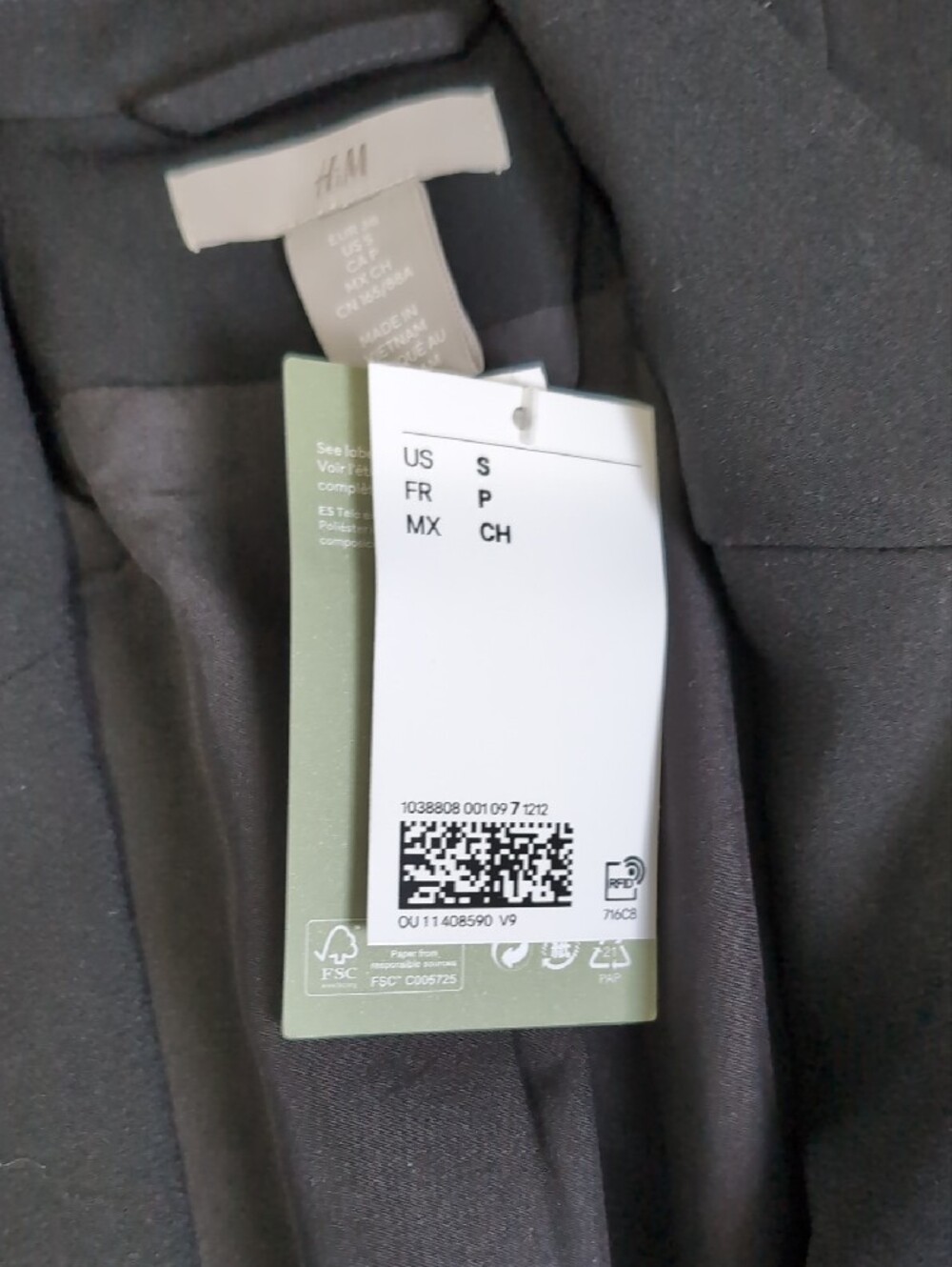 Black Women's Blazer - Picture 2 of 2